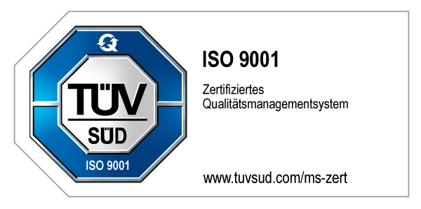 ISO-9001 Zertifikat