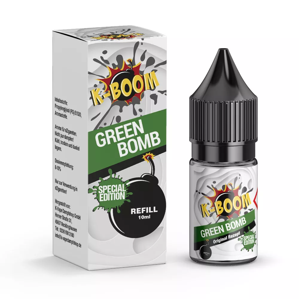 K-Boom Green Bomb 10ml Aroma REFILL