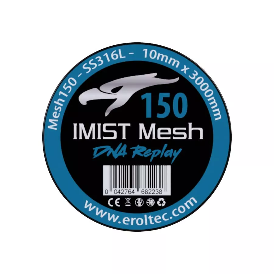 IMIST(3m) Premium Sieb Streifen 150 SS316L V4A